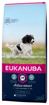 EUK DOG AD MED NORM ACT 3 KG